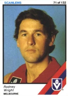 Rodney Wright   1984 Scanlens